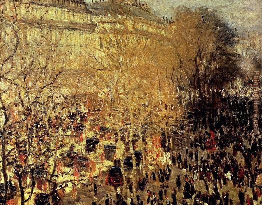 Boulevard Des Capucines I painting - Claude Monet Boulevard Des Capucines I art painting